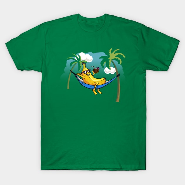 Banana's Hammock T-Shirt by ACraigL